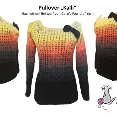 Pullover Kalli mit Zopfmuster
