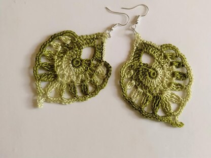 Leaf Dangle Earrings