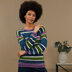 Star Peak Pullover - Jumper Knitting Pattern for Women in Tahki Yarns Superwash Merino Worsted Twist