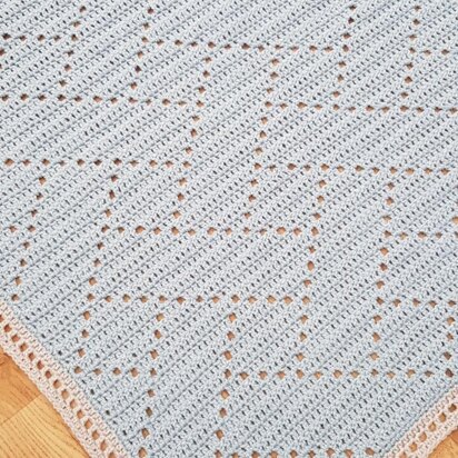 Slanted Weave Block Blanket - US Terms