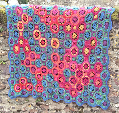 Zodiac crochet blanket