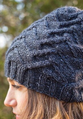 Witch Hazel Hat in Berroco Tuscan Tweed - 380-3