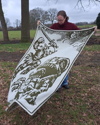 Goblin Gambit | Fantasy Monster Mimic Blanket