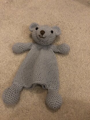 Teddy Bear Security Blanket