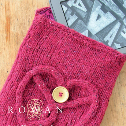 Cridhe Gadget Cover in Rowan Felted Tweed - knitting pattern