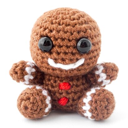 Mini Gingerbread Man Crochet Pattern