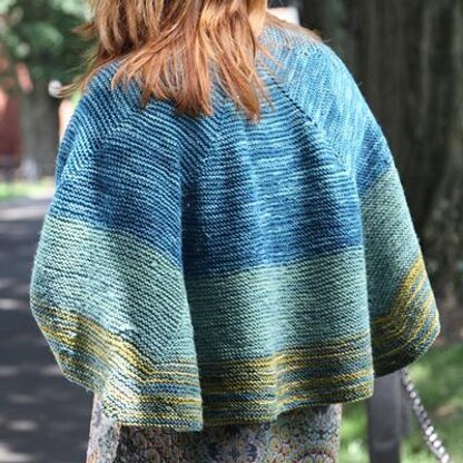 556 Foxfire Shawl - Knitting Pattern for Women in Valley Yarns Charlemont Kettle Dyed and Charlemont Hand Dyed