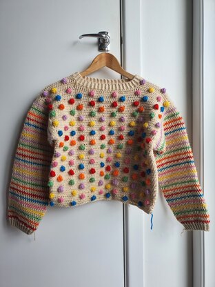 Pompom Confetti Jumper