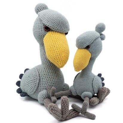 Amigurumi Shoebill Stork