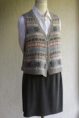 Nancy's Fair Isle Vest