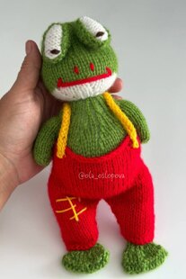 My new pattern Little Frog