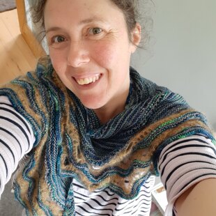 Wedding guest shawl