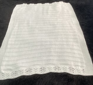 Jess and Michaela baby shawl