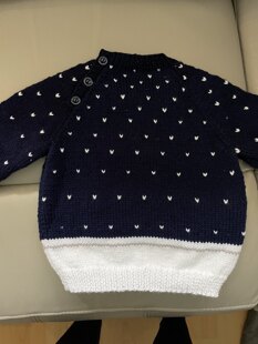 Christmas train jumper