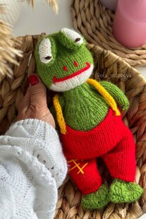My new pattern Little Frog