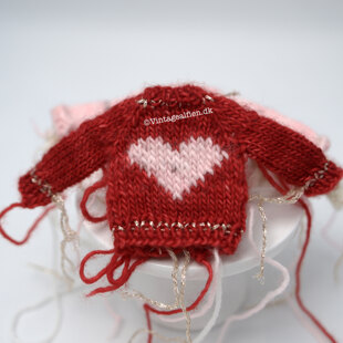 Raglanella mini sweater with fair isle