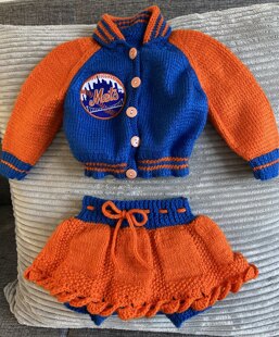 Newborn Girl’s MLB Outfit