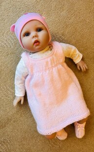 A Dress and Hat for Dolly ‘Annabel’