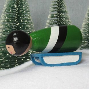 Winter Sports and Activities Peg Doll Decorations
