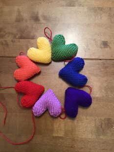 Valentine Knitting