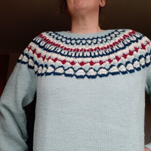 KerryAnn's wedding gift sweater
