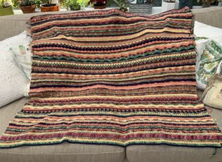 Summer sampler blanket
