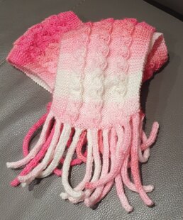 Pink scarf