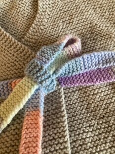 Garter Stitch Baby Set