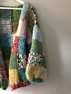 Stashbuster Patchwork Cardigan