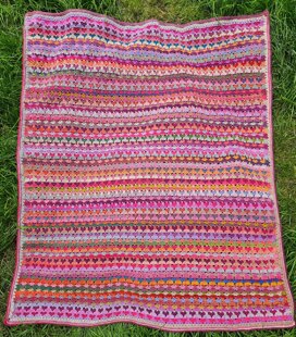 30 Hearts Blanket