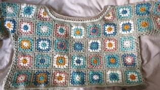 Twinkling Granny Sweater