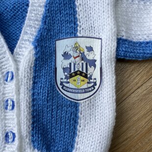 HTFC baby cardigan
