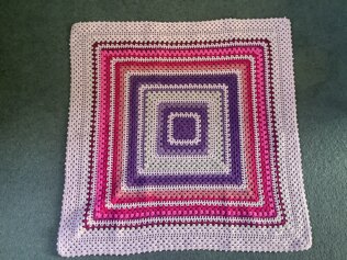 Granny Mesh Blanket
