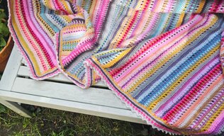 Candy Rainbow Blanket