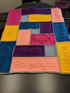 Cancer Support Motif Blanket