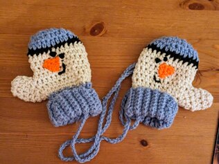 toddler Christmas mittens