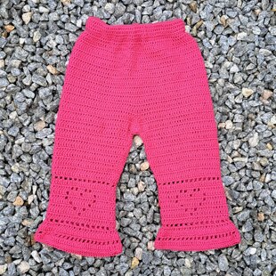 Hearts Baby Pants