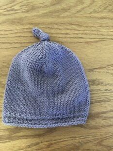 Cardi and hat for little Evie