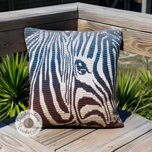 Heads or Tails Zebra Bag/ Pillow