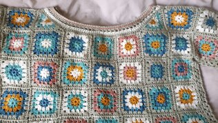 Twinkling Granny Sweater