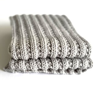 'Beaded Rib' Scarf