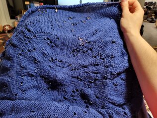 Southern Skies Shawl