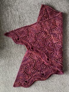 Archangel Zig Zag Shawl