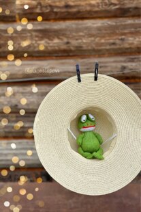 My new pattern Little Frog