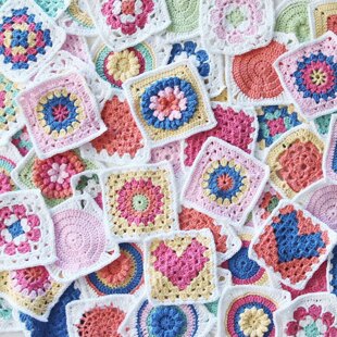 Rainbow Noodles blanket