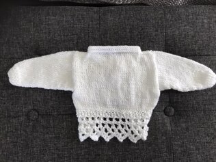 Baby bolero/cardigan & hat