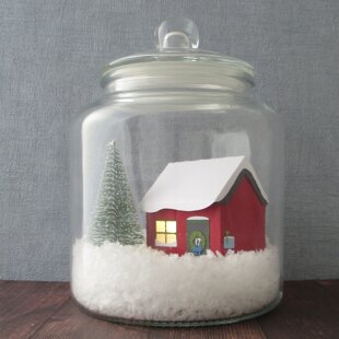Papercut Christmas House Boxes