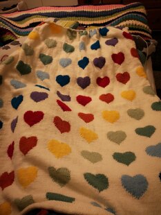 Mum's blanket hug