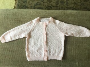 My Princess Charlotte's cardigan