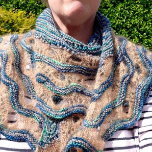 Wedding guest shawl